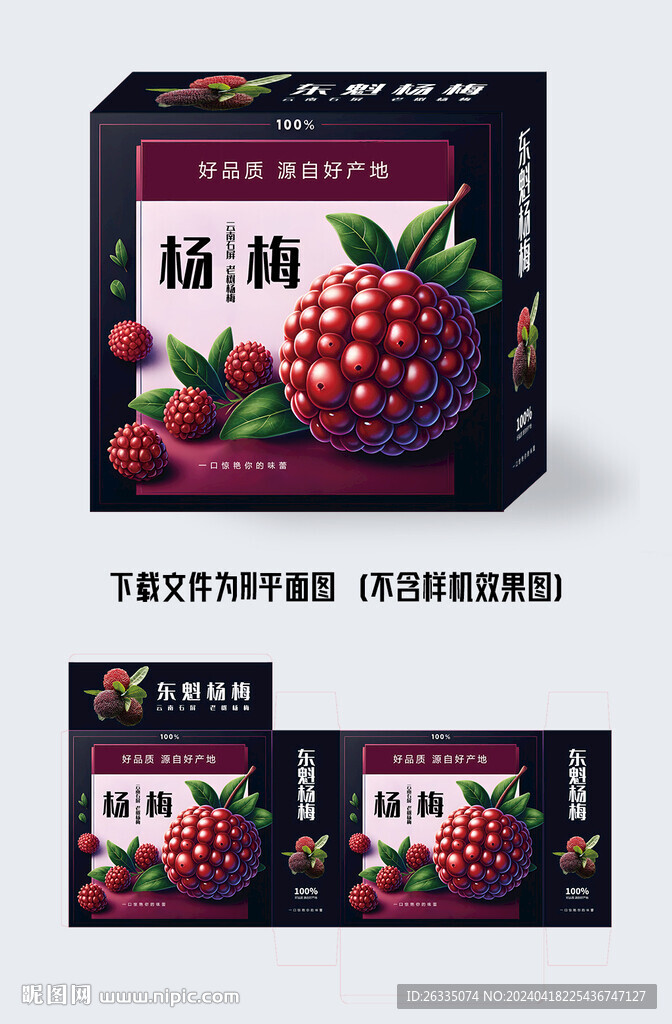 杨梅包装