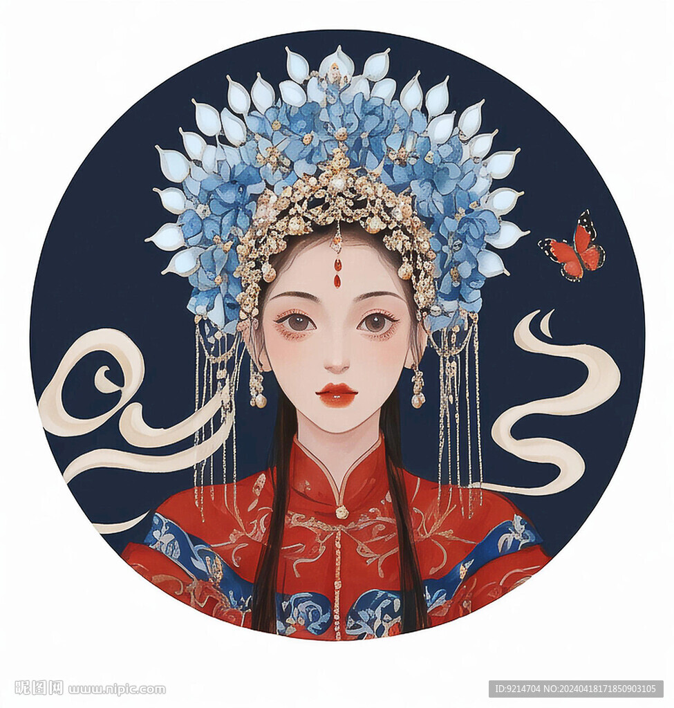 古风国潮装饰画