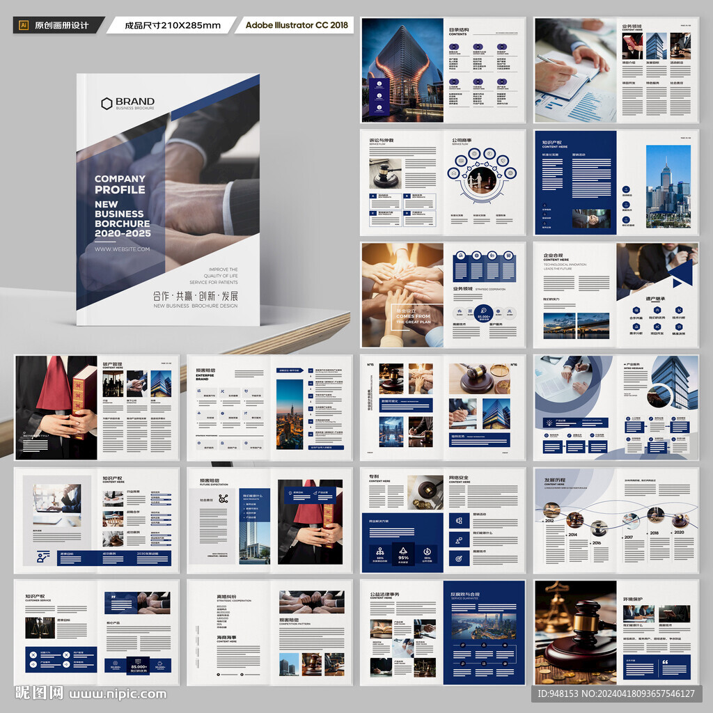 大气律师事务所画册