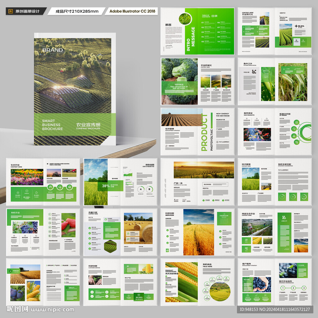 农业合作社画册