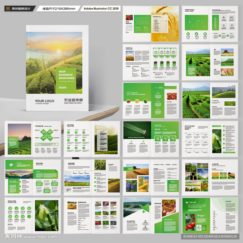 农业宣传册