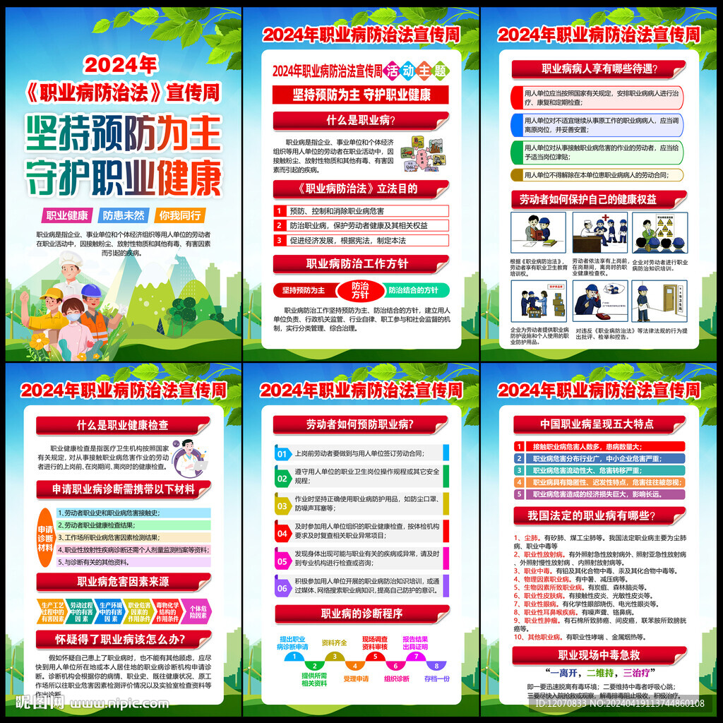 职业病防治法宣传周