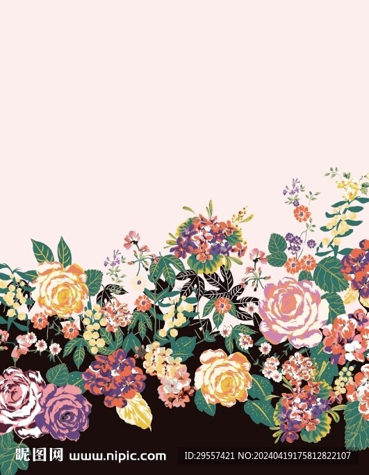 手绘花