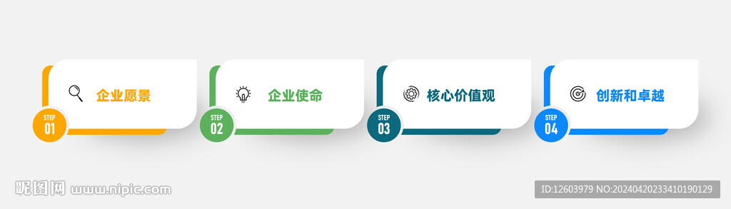 多彩数据信息图表