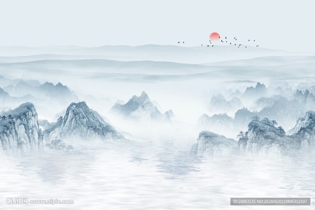 国画山水