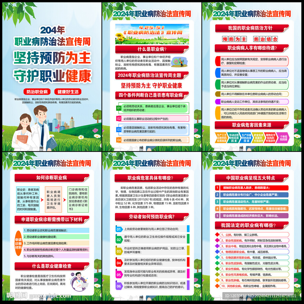 职业病防治法宣传周
