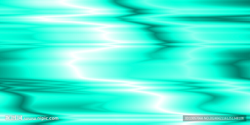 青色水波纹  