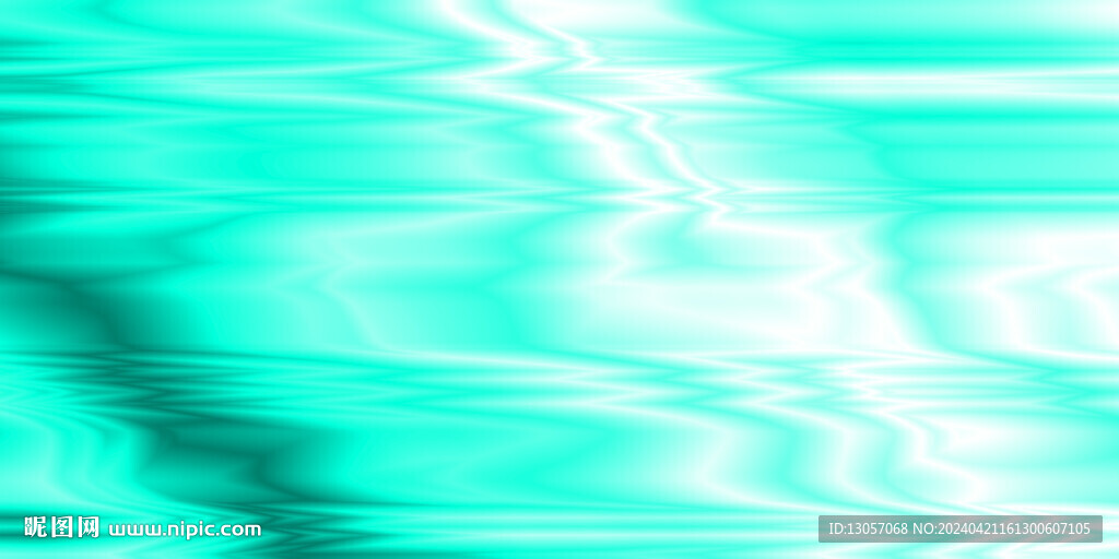 青色水波纹  