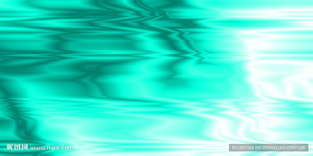 青色水波纹  