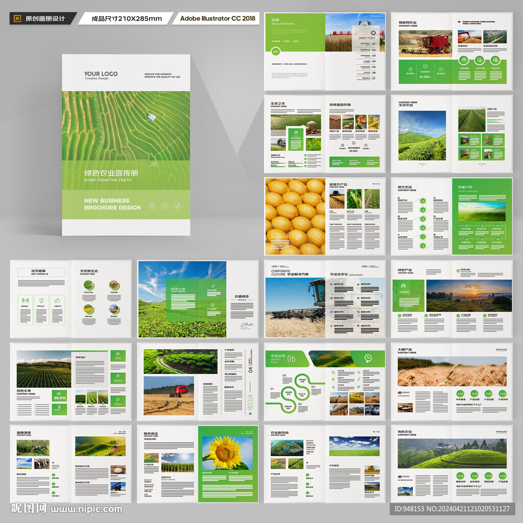 农产品画册