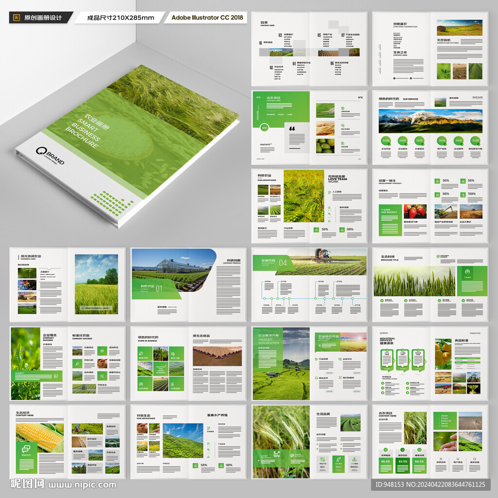 农产品宣传册