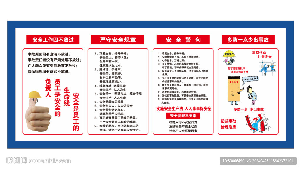 安全漫画 
