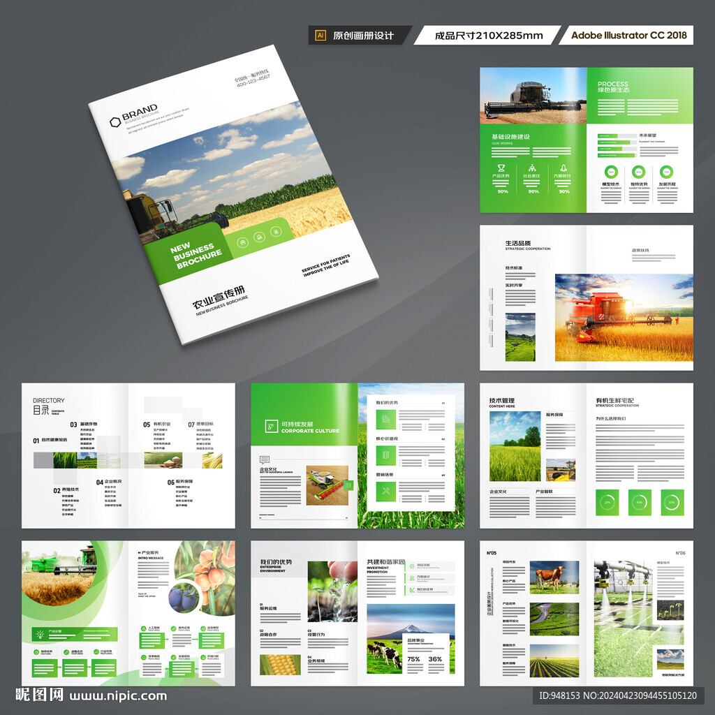 农业宣传册