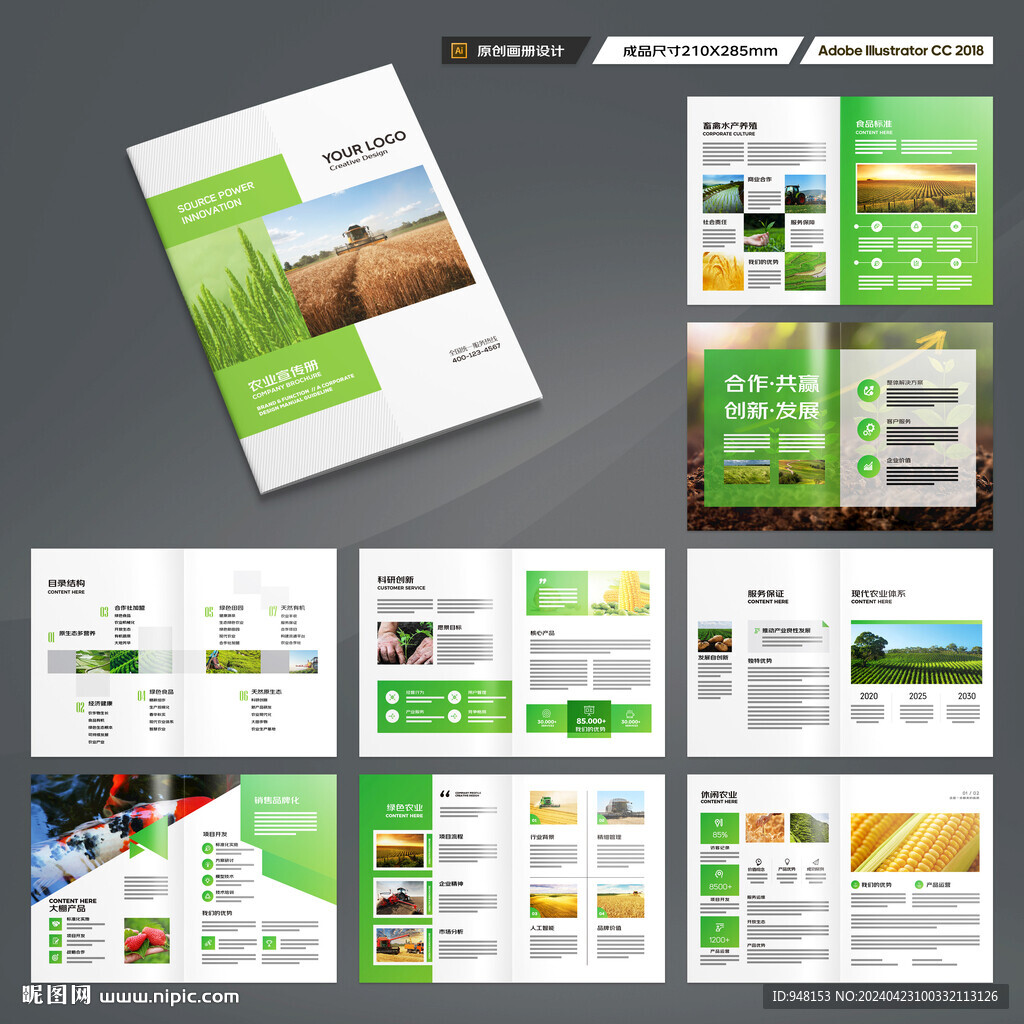 农产品画册