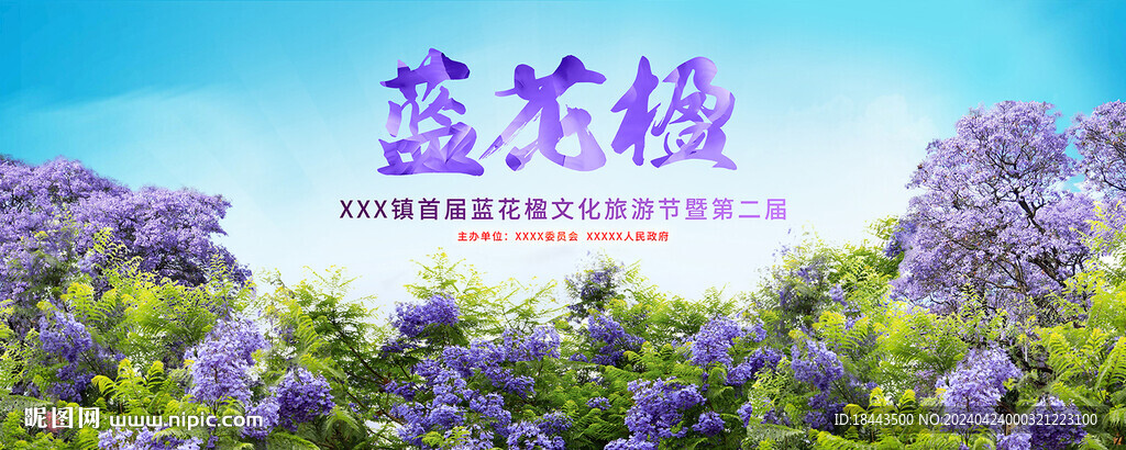 蓝花楹
