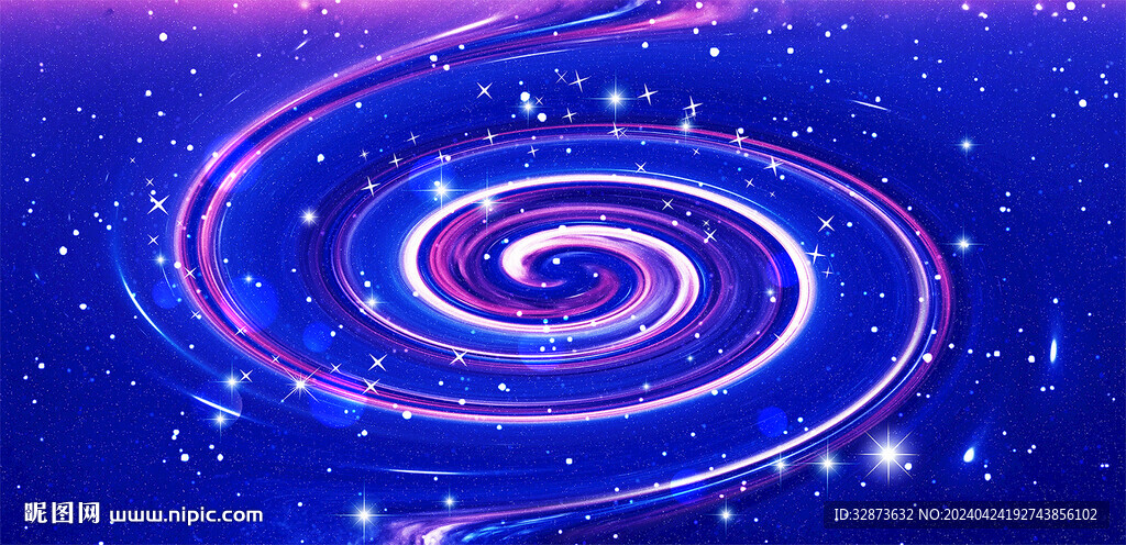星空旋涡图