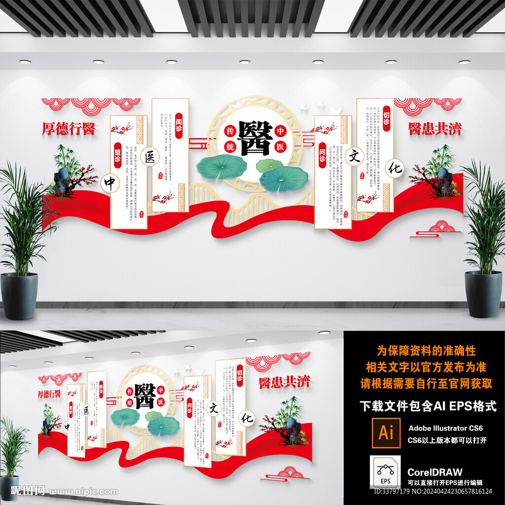 中医院文化墙
