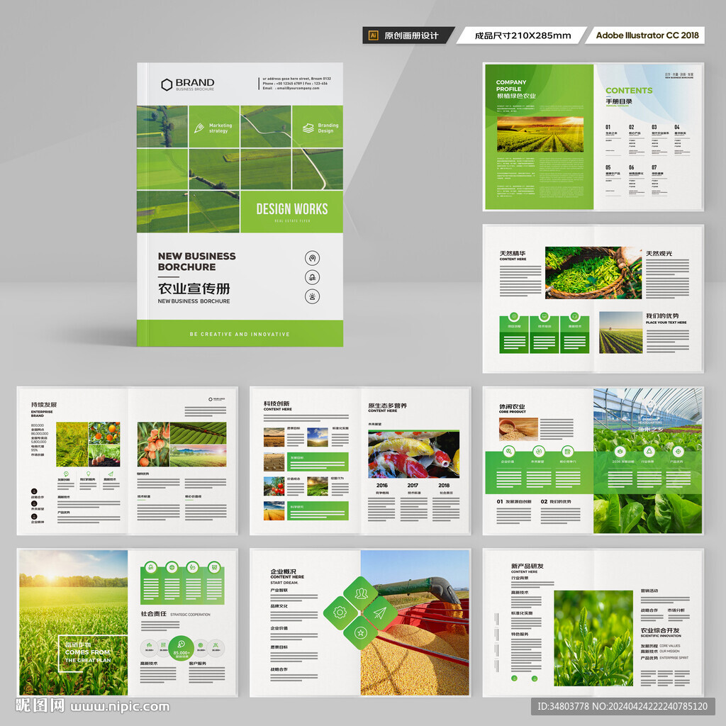 农业科技画册
