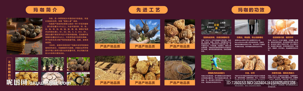 玛咖诺丽简介工艺和功
