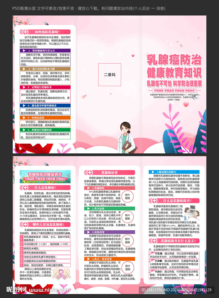乳腺癌防治知识宣传栏