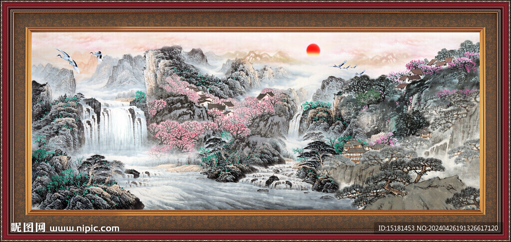 山水图 