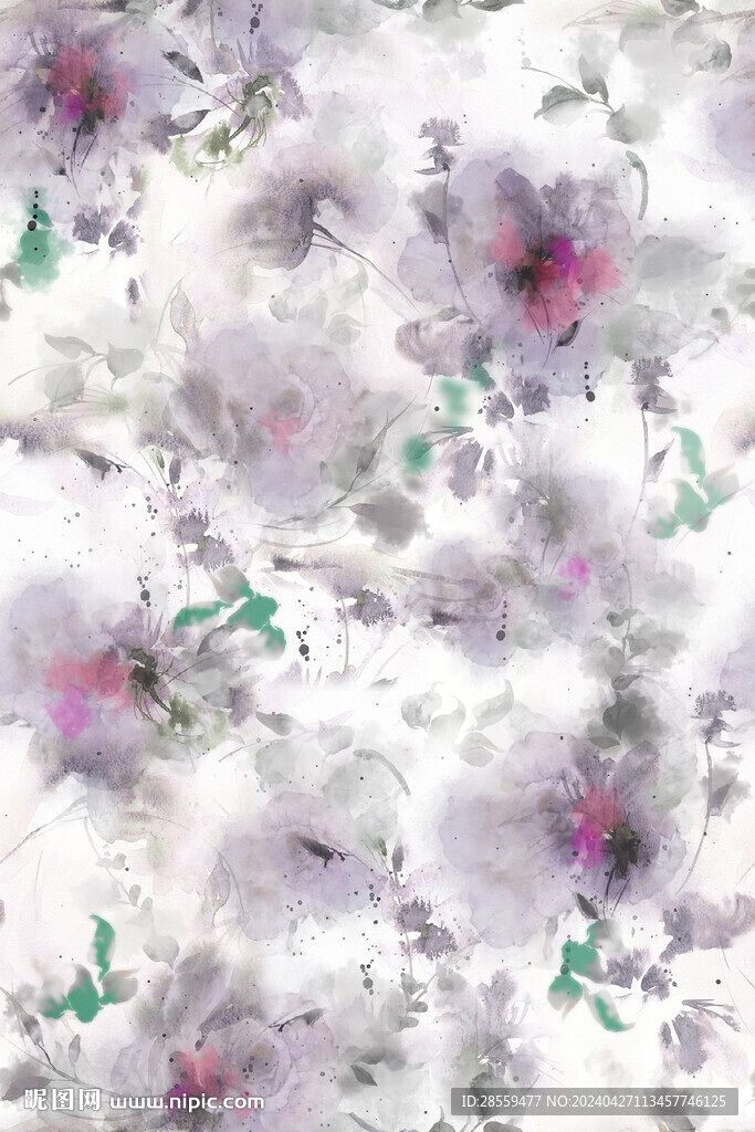 抽象水墨画