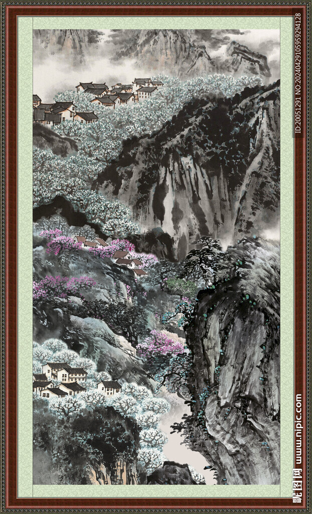 玄关画 