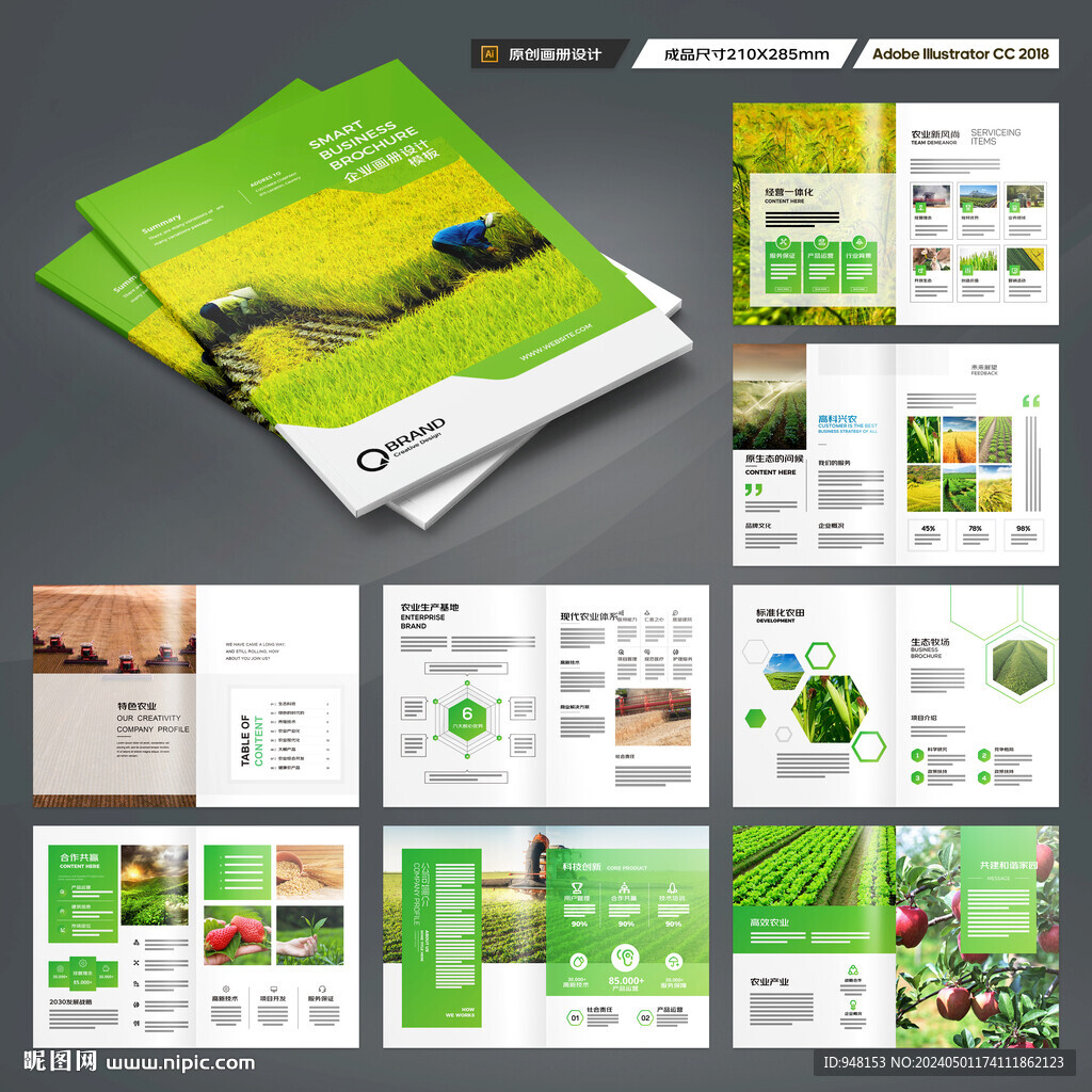 农业宣传册