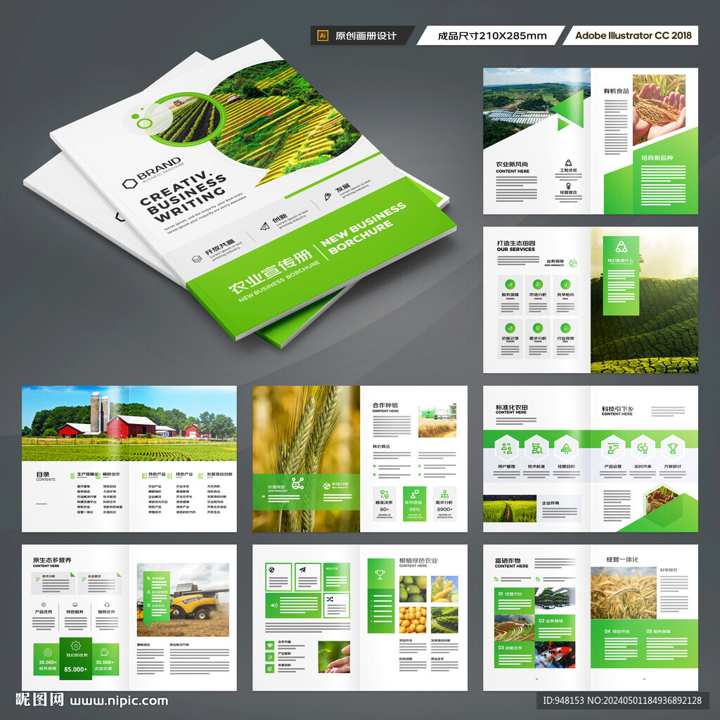 农业宣传册
