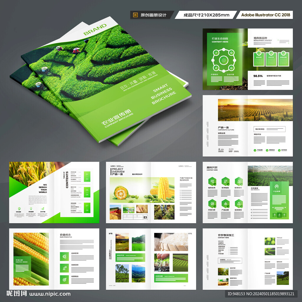 农产品画册