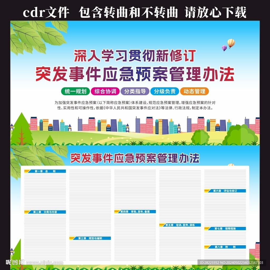 突发事件应急预案管理办法