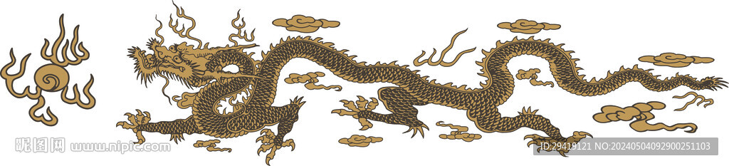 矢量龙纹