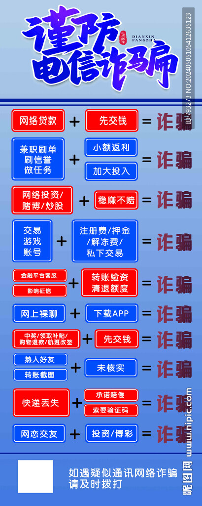 谨防电信诈骗