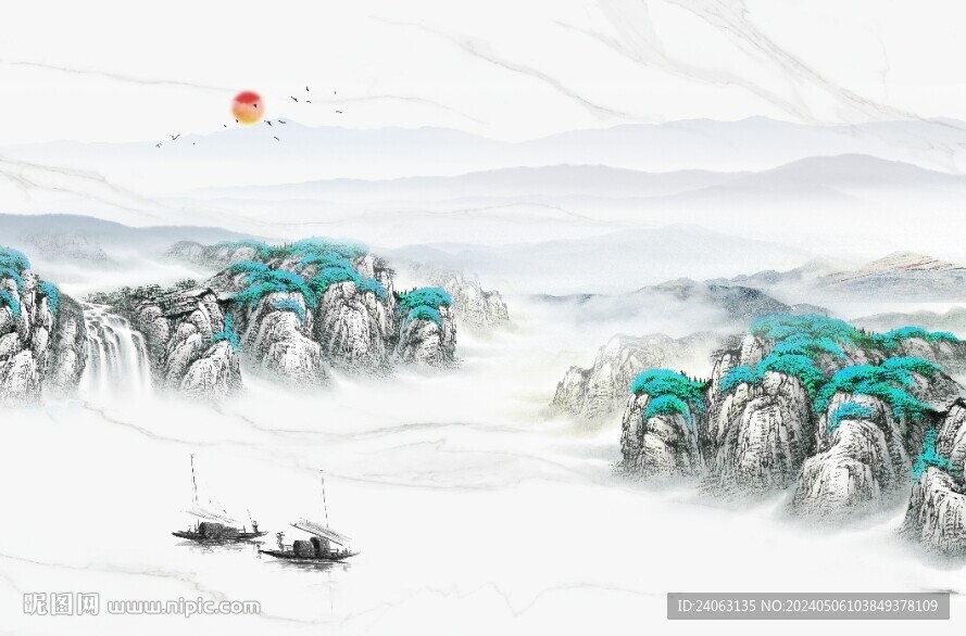 山水画
