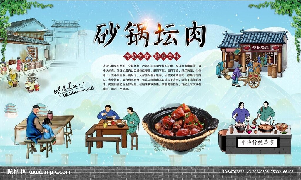 砂锅坛肉