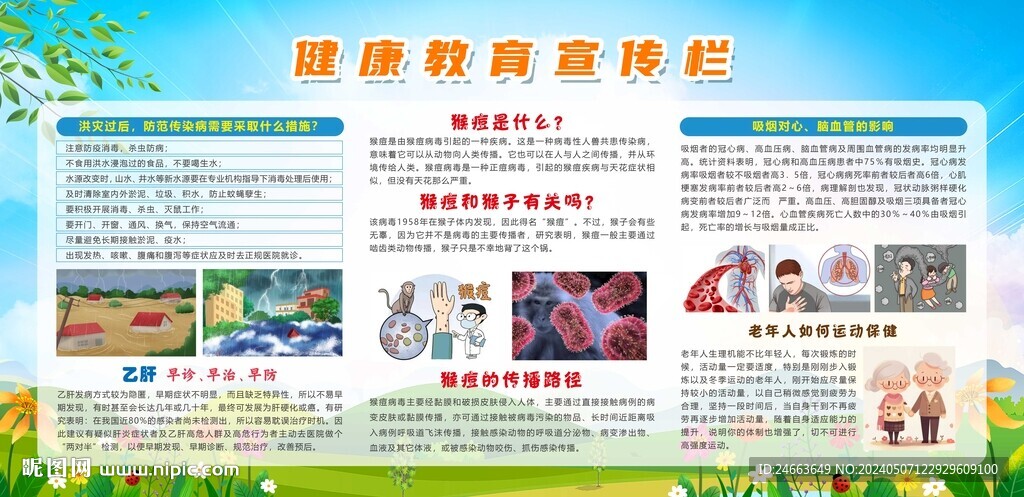 健康教育宣传栏