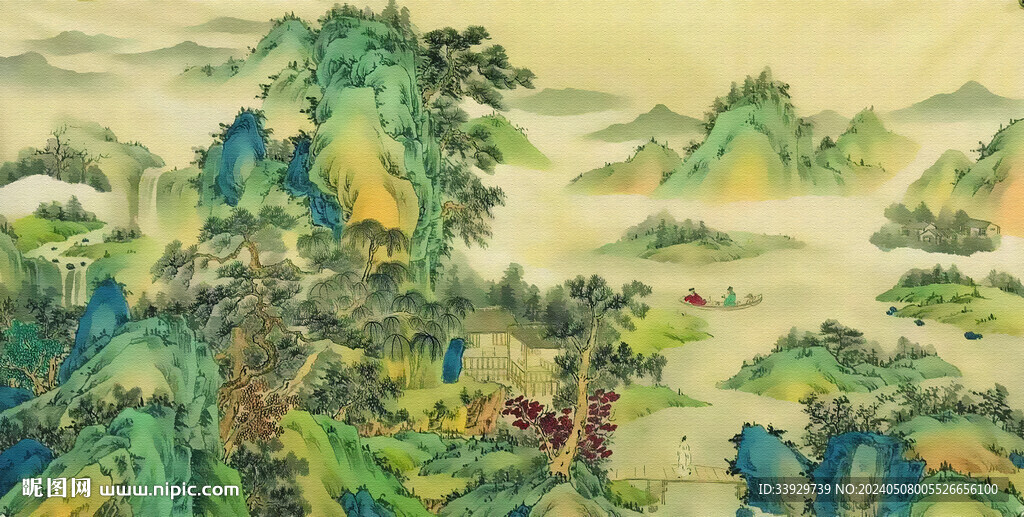 山水风景画