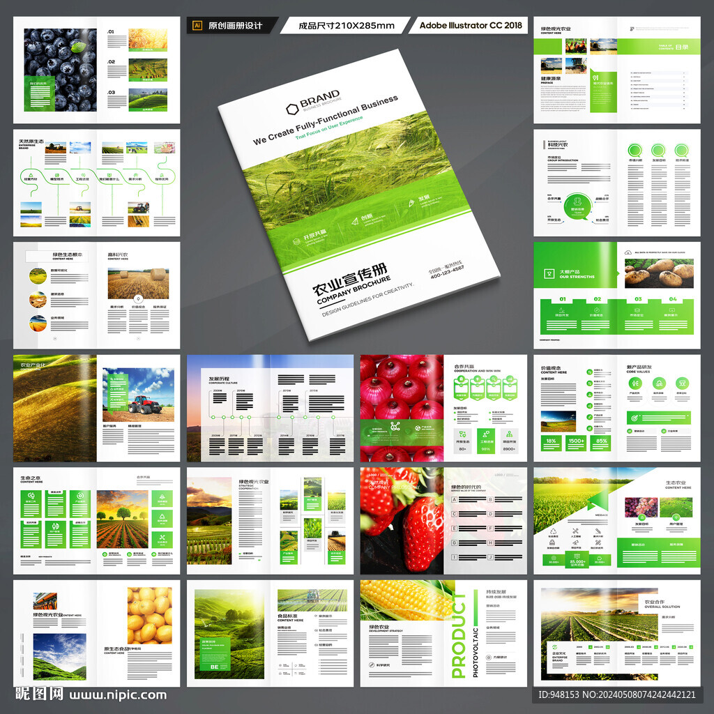 农产品画册