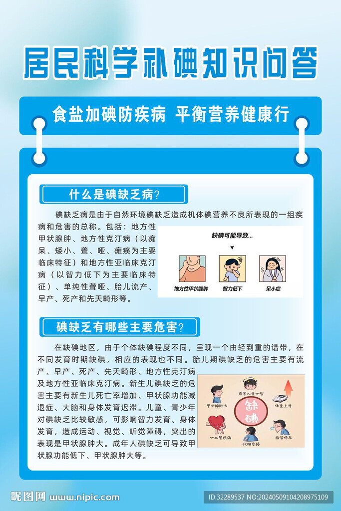 2024年防治碘缺乏病日