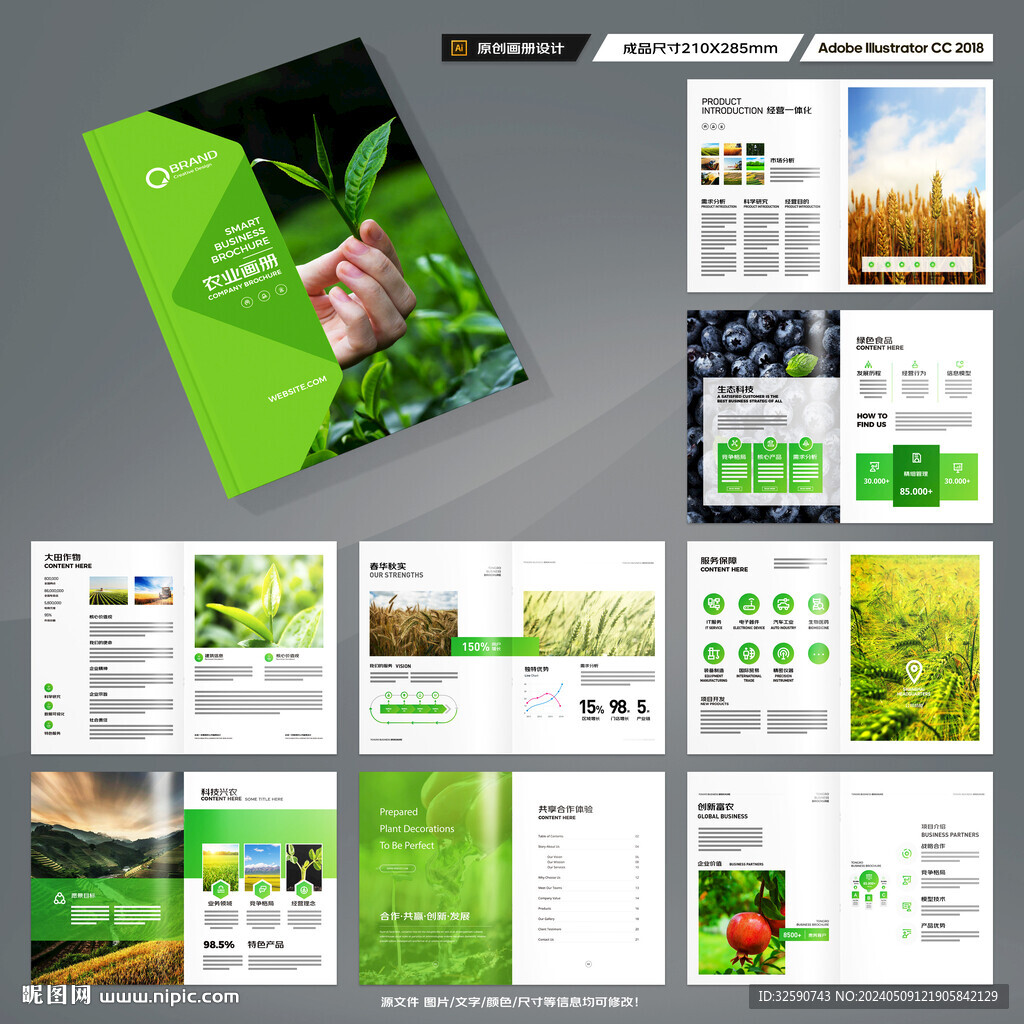 农产品宣传册