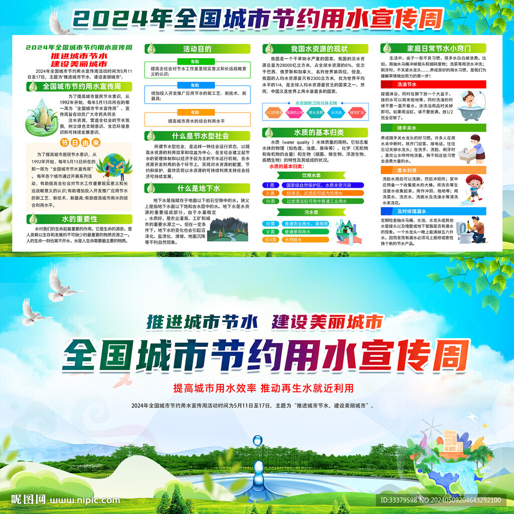 全国城市节约用水宣传周