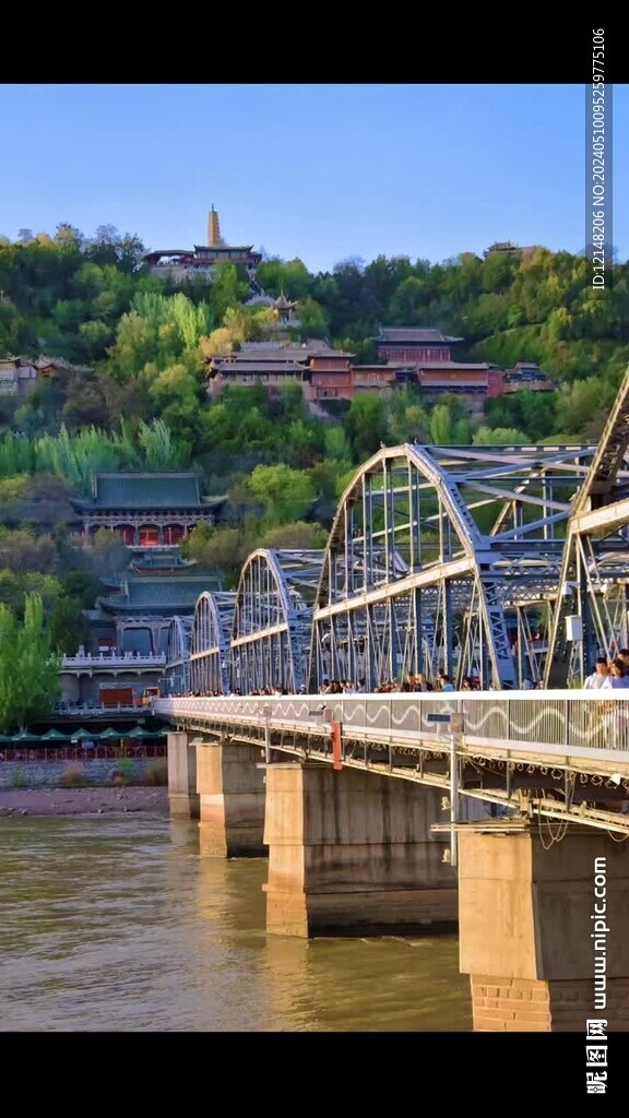 兰州城市夏天风景