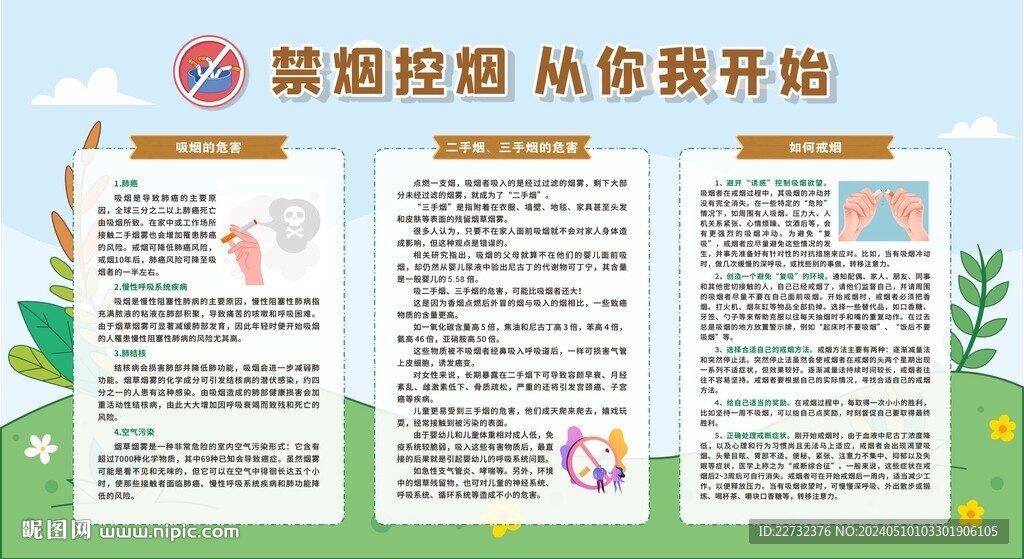 控烟禁烟知识科普专栏