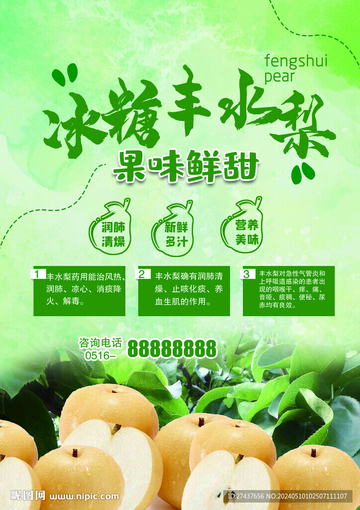 秋梨 大头梨 