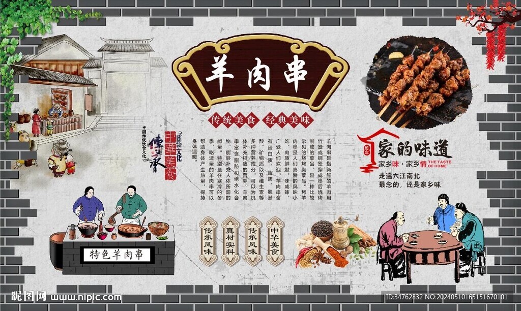 羊肉串
