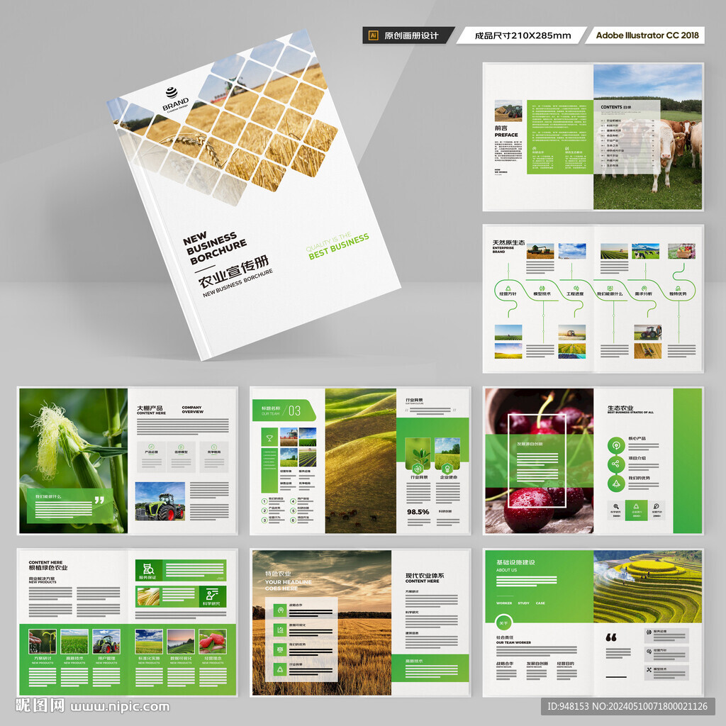 农产品画册