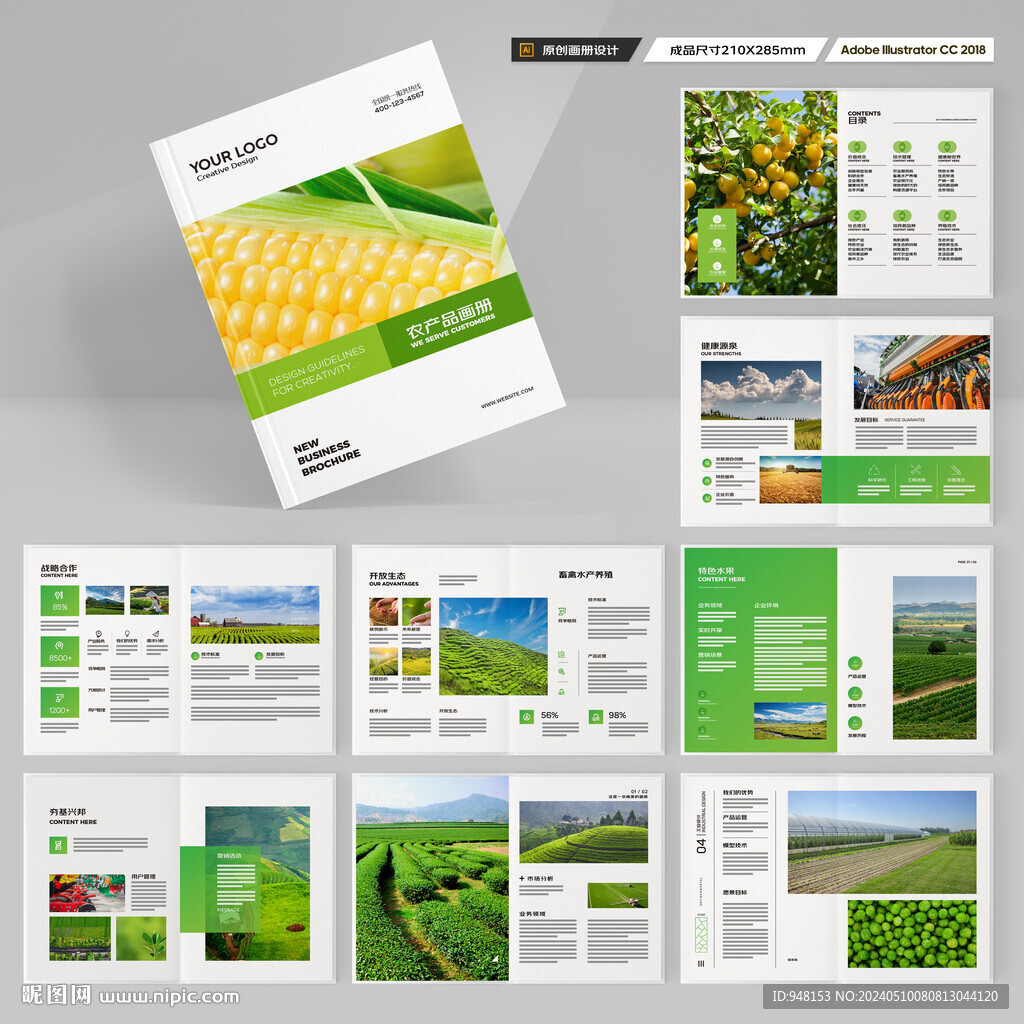 农业合作社画册
