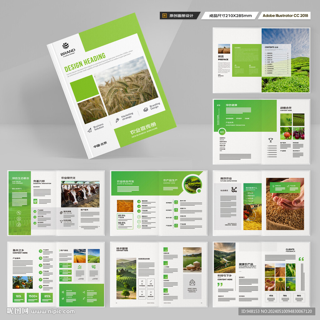 农业宣传册
