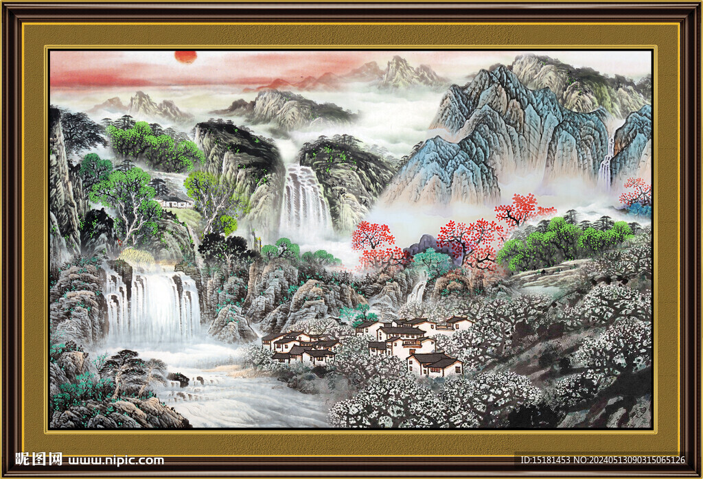 中国山水画 