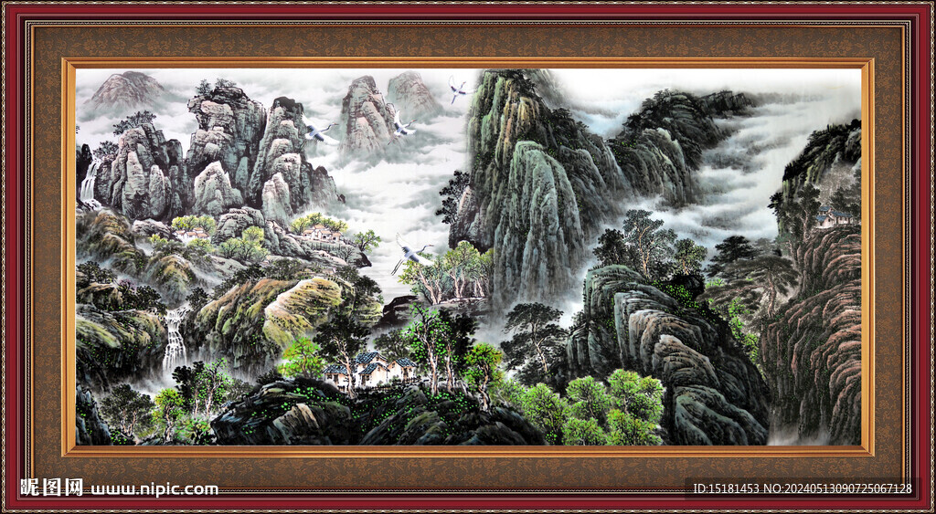 中国山水画 